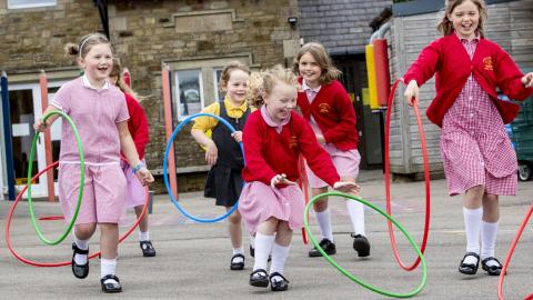 Playground hoops